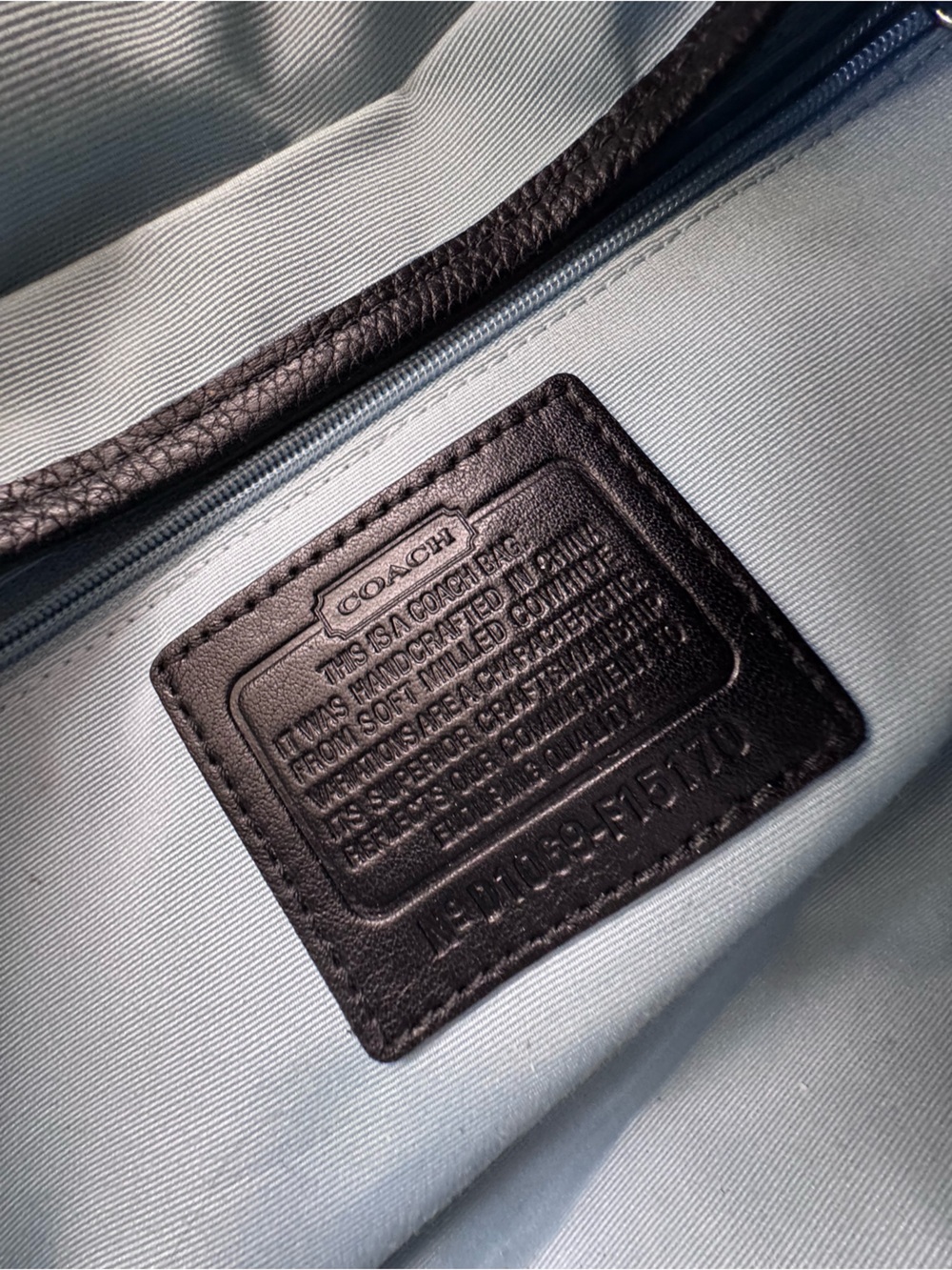 Vintage Coach Legacy Flap convertible bag - Picture 5 of 8